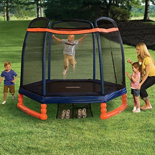 little tikes trampoline 3-7ft mini toddler indoor slide