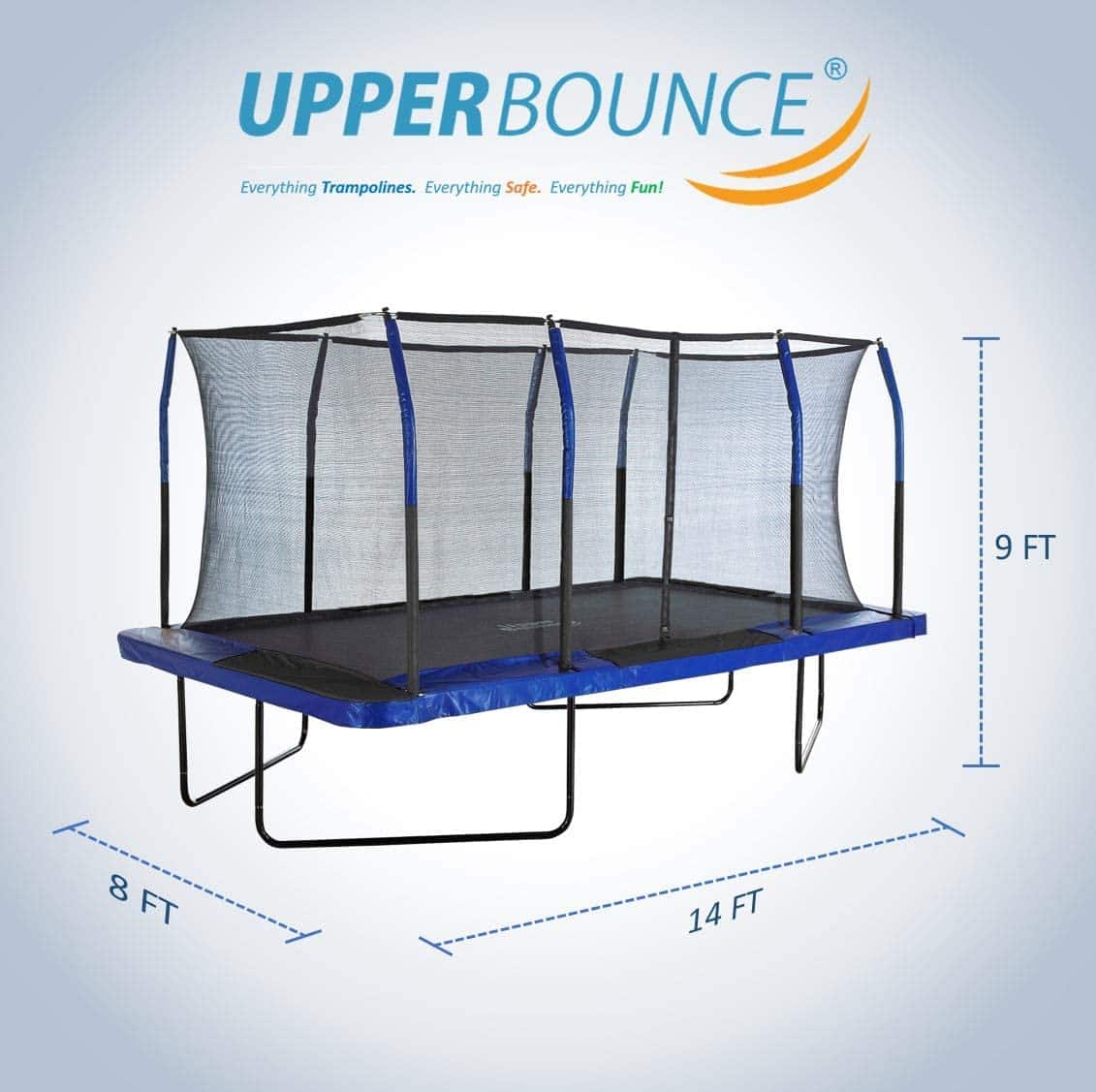 best rectangle trampolines reviews 