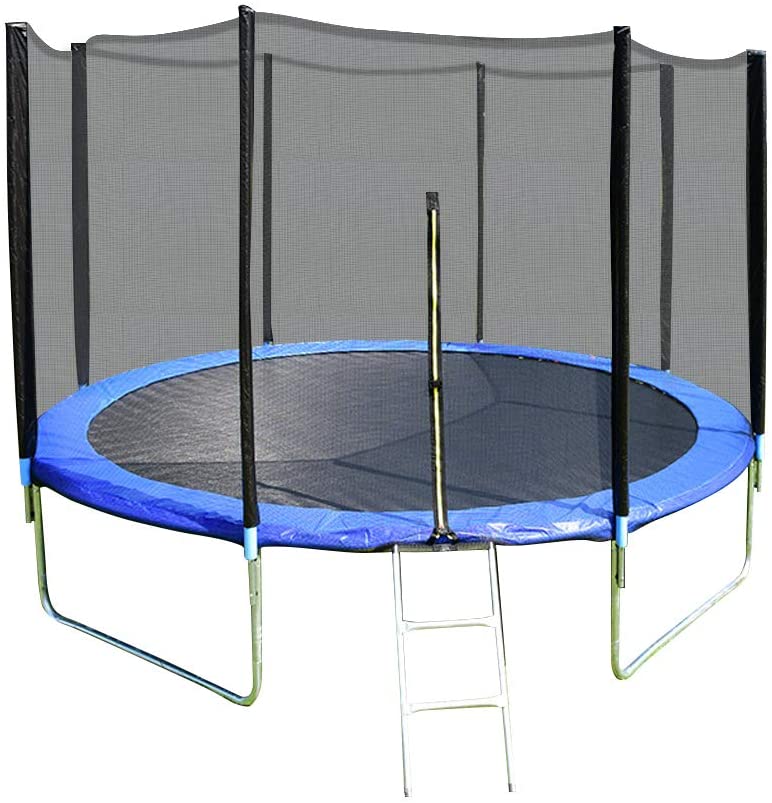 best 8ft trampoline with enclosure for kids adults