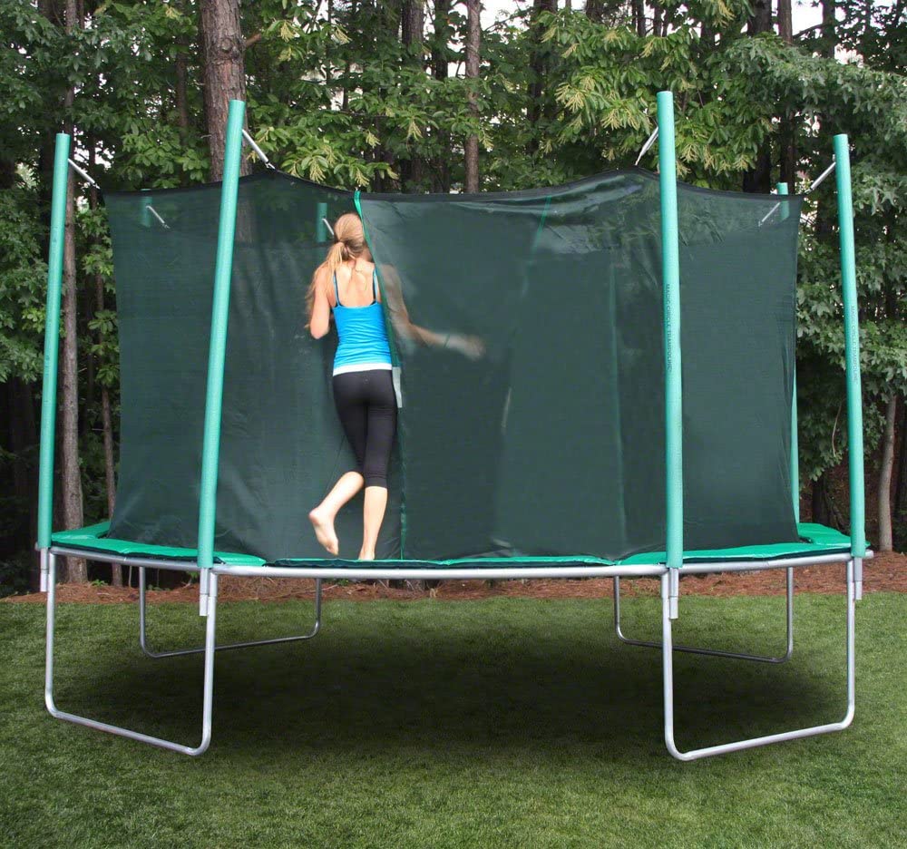 best outdoor outside trampoline with net for backyard garden