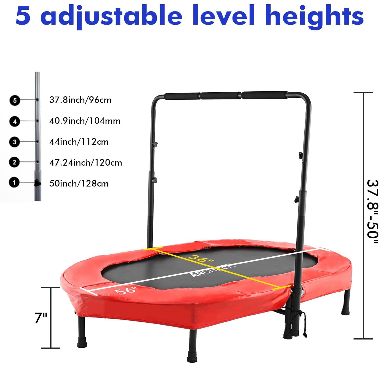 small trampoline for kids adults