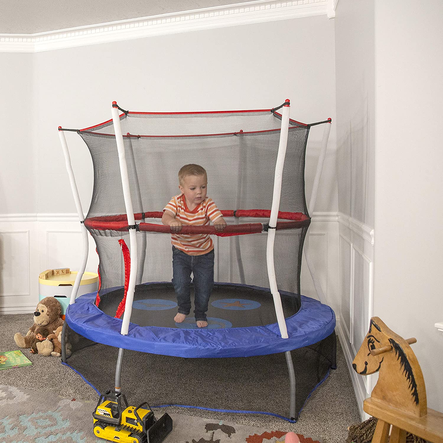 small trampoline for kids adults exercise toddlers on sale