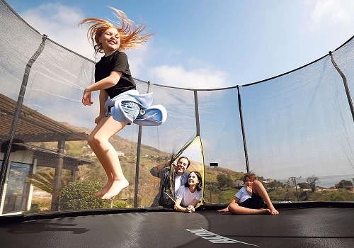 15-ft Trampolines With Enclosure (Round, Square & Rectangular) 106 15 ft trampolines with enclosure